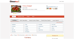 Desktop Screenshot of chinadelightnewhaven.com